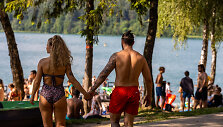 Kar&scaron;tą vasaros dieną vilniečiai leido miesto paplūdimiuose