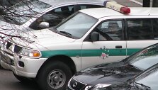 Kauno policijos automobilis &bdquo;Mitsubishi Pajero Sport&ldquo;