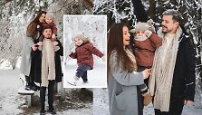 Evelina ir Ovidijus Petrauskai su dukra Estele