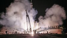 &bdquo;Sojuz FG&ldquo; raketos pakilimas 