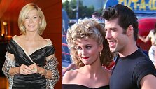 Olivia Newton-John ir Johnas Travolta filme &bdquo;Briliantinas&ldquo;