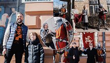 Vilniuje atidengtos Lietuvos karalių gatvių lentelės