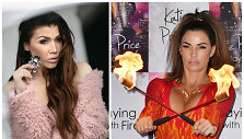 Elvyra Monginienė ir Katie Price