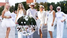Vilniuje i&scaron;kylautojus subūrė Baltoji vakarienė