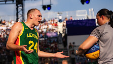 Nuviliantis krep&scaron;inio 3x3 rinktinės startas