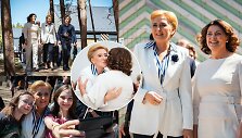 Lietuvos ir Lenkijos pirmųjų ponių vizitas Palangoje