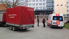 Dėl cheminio pavojaus evakuoti VGTU pagrindiniai rūmai