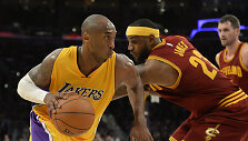 LeBronas Jamesas ir Kobe Bryantas