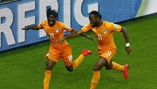 Gervinho ir Didier Drogba