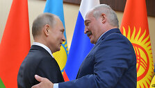 Vladimiras Putinas ir Aliaksandras Luka&scaron;enka
