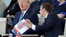 E.Macronas ir D.Trumpas Paryžiuje paminėjo Bastilijos paėmimo dieną