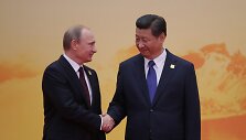 Rusijos prezidentas Vladimiras Putinas ir Kinijos prezidentas Xi Jinpingas