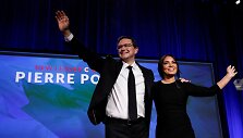 Pierre'as Poilievre&rsquo;as  ir jo žmona Anaida