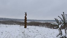 &bdquo;Žalčio Žilvino&ldquo; skulptūra