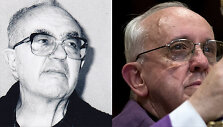 Česlovas Kavaliauskas ir popiežius Pranci&scaron;kus
