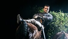 Spektaklio &bdquo;1410. Valanda prie&scaron; mū&scaron;į&ldquo; akimirka