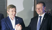 Ramūnas Karbauskis ir Saulius Skvernelis