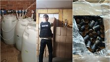 Vilniaus rajone pareigūnai aptiko &bdquo;pilstuko&ldquo; gamybos fabriką