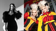 Agnė Kuzmickaitė ir jubiliejinės kolekcijos modeliai