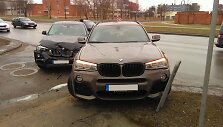 BMW avarija &Scaron;iauliuose