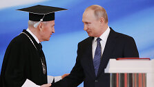 Valerijus Zorkinas ir Vladimiras Putinas