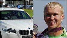 Jevgenijus &Scaron;uklinas gali prarasti BMW, kuris jam buvo padovanotas už pasiekimą per 2012 metų Londono olimpines žaidynes.