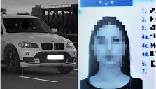 Temos iliustracija: BMW X5 visureigis ir neva Čekijoje i&scaron;duotas vairuotojos pažymėjimas.