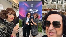 Džilda ir Orestas Vaigauskai Sanremo festivalyje
