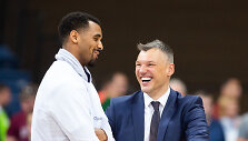 Brandonas Daviesas ir &Scaron;arūnas Jasikevičius