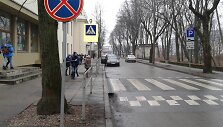 Saugaus eismo pamokėlė prie Kauno Vinco Kudirkos progimnazijos