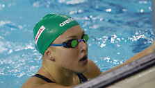 Pirmi medaliai &ndash; ki&scaron;enėje: gimtajame Kaune R.Meilutytė per 5 minutes nuskynė du aukso apdovanojimus