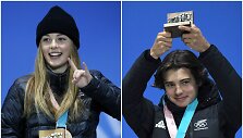 Zoi Sadowski-Synnott ir Nico Porteous