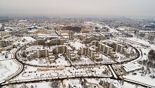 Gimtadienį &scaron;venčiančio Vilniaus vaizdai
