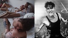 Donato Montvydo dainos &bdquo;Lūpos kaip medus&ldquo; klipo filmavimo akimirka