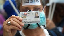 Užsikrėtusios Ebolos virusu slaugės Teresos Romero palaikymo akcija 