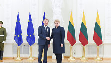 Dalia Grybauskaitė susitiko su Donaldu Tusku