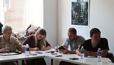 Seminaro &scaron;alies kino edukatoriams dalyviai