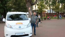 Ralis &bdquo;Aplink Lietuvą&ldquo;, elektromobilių slalomas