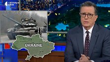 Laidoje &bdquo;The Late Show with Stephen Colbert&ldquo; parodytas Ukrainos žemėlapis be Krymo