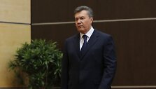 Viktoras Janukovyčius spaudos konferencijoje