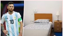 Lionelis Messi ir kiti Argentinos futbolininkai pasaulio čempionate gyveno spartieti&scaron;komis sąlygomis.