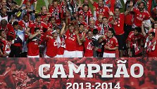 &bdquo;Benfica&ldquo; futbolininkai &ndash; Portugalijos čempionai