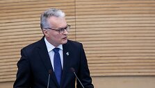Gitano Nausėdos prane&scaron;imas Seime / Paulius Peleckis/Fotobankas nuotr.