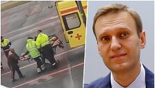 Aleksejus Navalnas i&scaron;gabenamas į Omsko ligoninę