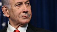 Benjaminas Netanyahu / JIM WATSON / AFP