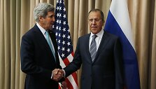 Johnas Kerry ir Sergejus Lavrovas