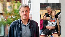 Rolandas Skaisgirys su sūnumi Atu