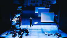 Spektaklio &bdquo;Lost Lost Lost&ldquo; scena. 