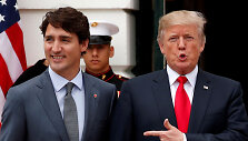 Justinas Trudeau ir Donaldas Trumpas