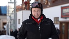 V.Putinas Sočyje i&scaron;bandė kalnų slidinėjimo trasą